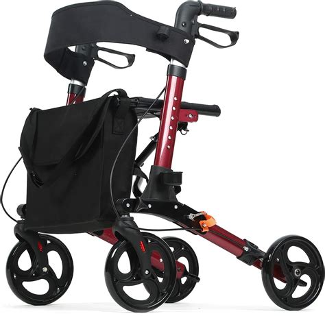 Built from lightweight aluminum, the ProBasics aluminum <strong>rollator</strong> features 6-inch wheels and provides support, stability and maneuverability. . Amazon rollator